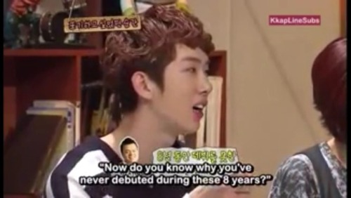 Well, those 8 years paid off since he’s like one of the best Korean singers now :3 