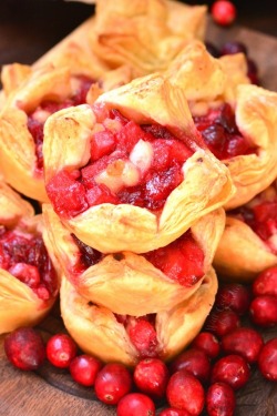foodffs:  Apple Cranberry Brie Puff PastryFollow