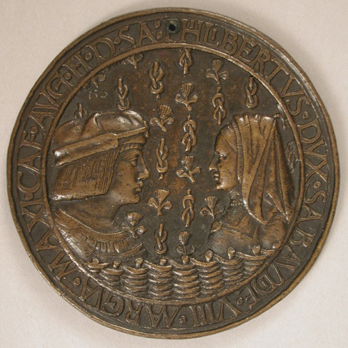 Medal of Duke Philibert II of Savoy (1480–1504) and Margaret of Austria (1480–1530), Medieval ArtMed