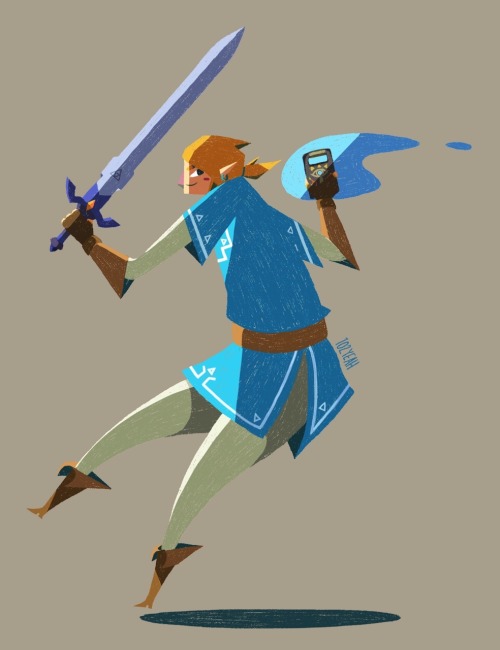 Breath of the Wild Link again This turned out good I think.