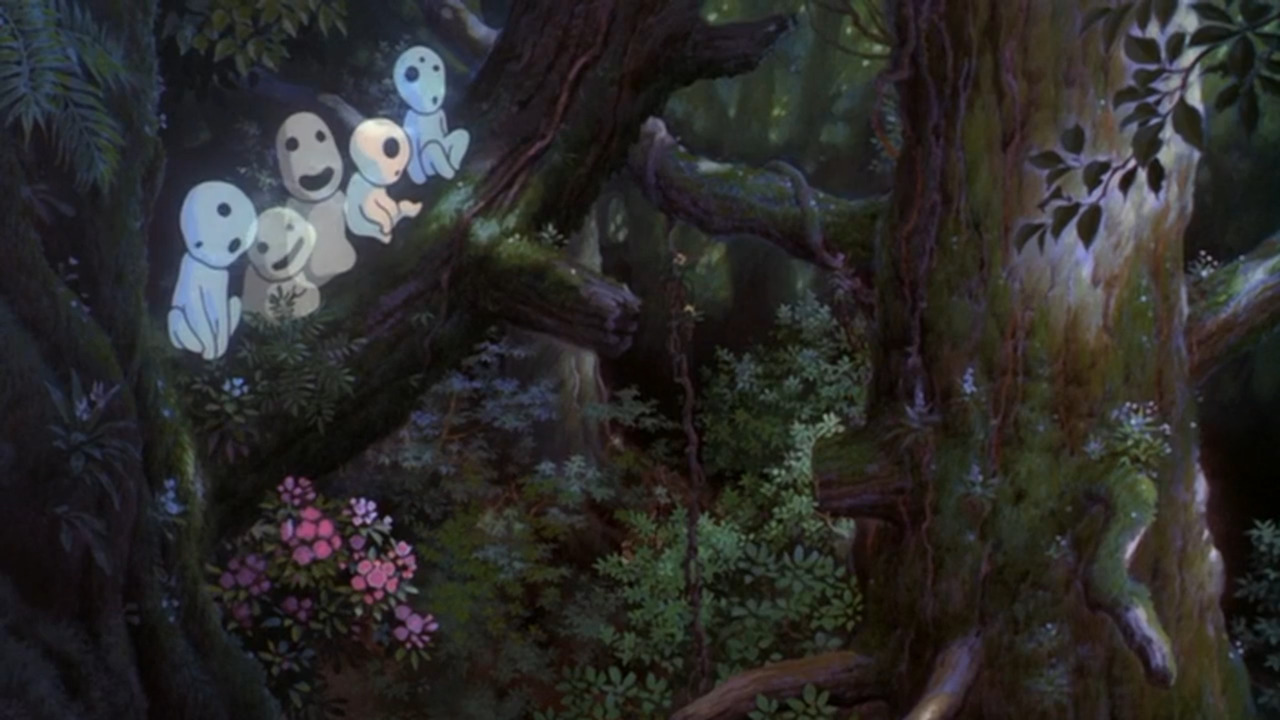 kenji-nakamura:  Studio Ghibli screen caps   Images from:  studioghiblibackgrounds.tumblr.com