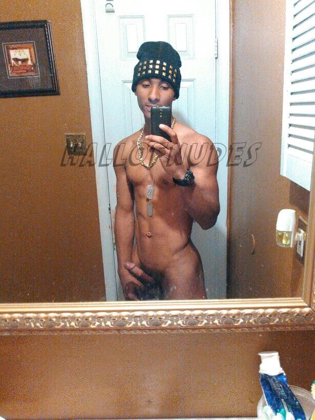 hallofnudes:  He say it’s 8 inches 😭😭😭 Hit this DL dude up y’all  His