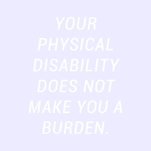 sheisrecovering:your physical disability does not make you a burden. // palette inspo