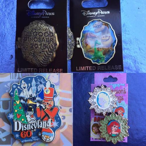 Lots of unannounced pins were released at the Disneyland Resort this morning. The Christmas Snowflak