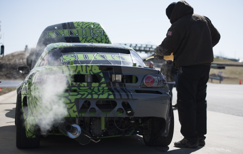 Dan Savage and James Evans of the Sikky Manufacturing Formula D team stopped by Drift Nirvana for th