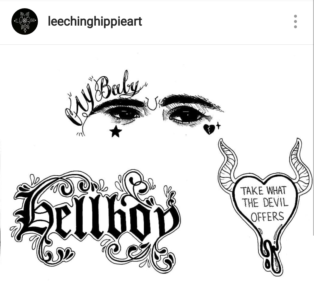Lil Peep Temporary Tattoos  REALISTIC  Skin Safe  MADE IN THE USA   Amazonca Beauty  Personal Care