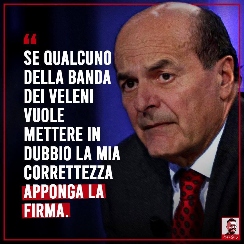“Vedo che in rete e in tv la macchina spargiveleni disperatamente in cerca di correità, si occupa anche di me.
Alle elezioni del 2006 (quando il mio ruolo di segretario del Pd era ancora nella mente di Giove) ebbi un sostegno davvero largo di molti...