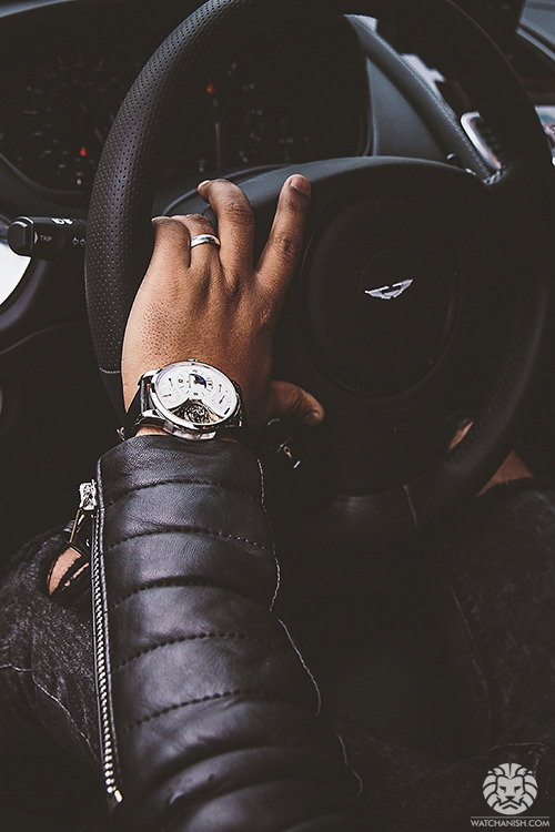 watchanish:  Now on WatchAnish.com - Jaeger-LeCoultre x Aston Martin Shoot.