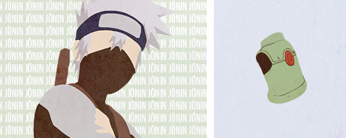 k-ushina:   ”I’m Kakashi Hatake. I have no desire to tell you my likes and dislikes… My dreams for the future… Hmm… As for my hobbies… I have lots of hobbies…” 