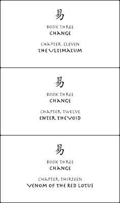 coolmessi1:  Sad reminder everyone, Book 3 will be over in 2 weeks.  Fun fact: Book 3 episode 13 “Venom Of The Red Lotus” will be the 100th episode of the Avatar franchise.  