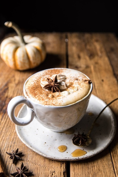 sweetoothgirl:  ☕️Homemade Pumpkin Spice Latte Recipes🎃(Recipes 1, 2, 3, 4,