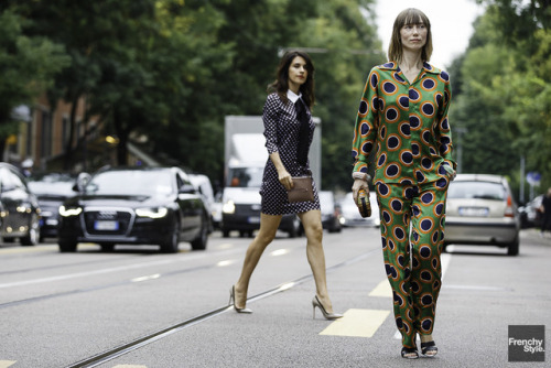 Anya Ziourova fashion week, milano, fw, streetstyle, mfw, lefrenchystyle, frenchystyle, frenchy styl