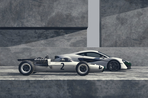 itsbrucemclaren:  //////   To celebrate the 50th anniversary of McLaren’s first