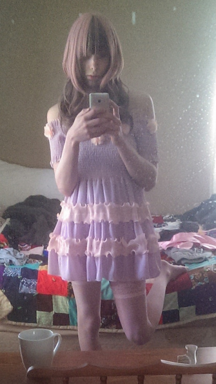 cdisabel: sissyjessystuff:Very new at tumblr, but here’s my sissy crossdressing self! Do you think s