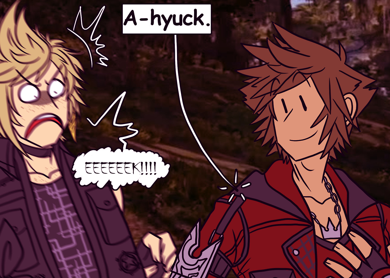 destiny-islanders:  A lot of you guys have been asking how the chocobros would react