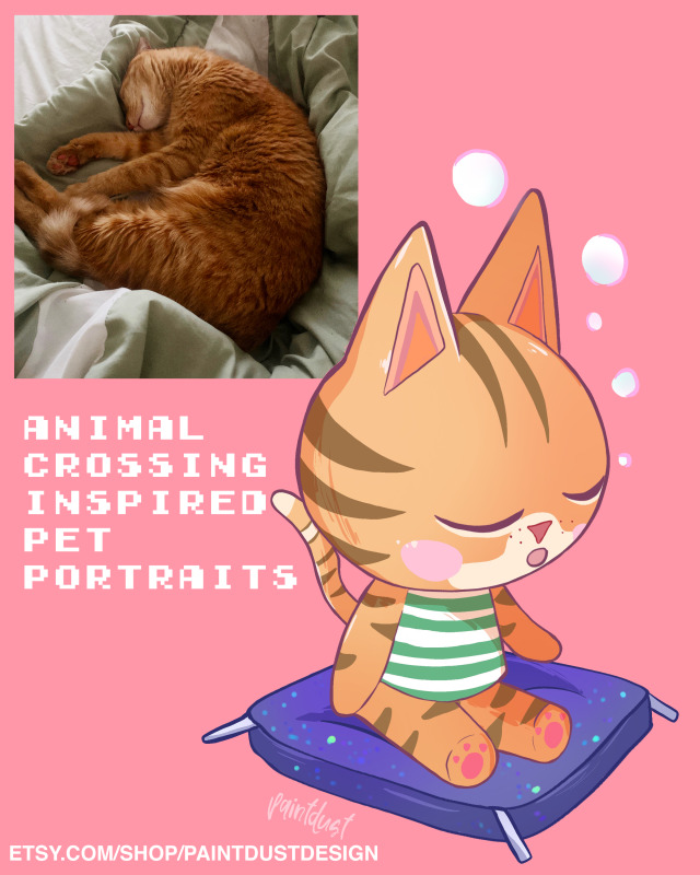 ANIMAL CROSSING PET PORTRAITS 10 commission slots available. Reserve and pay here I’d love to draw your cute little friends as...