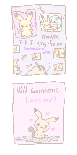 cuchuffli:   “ Mimikyu After going to all the effort of disguising itself, its