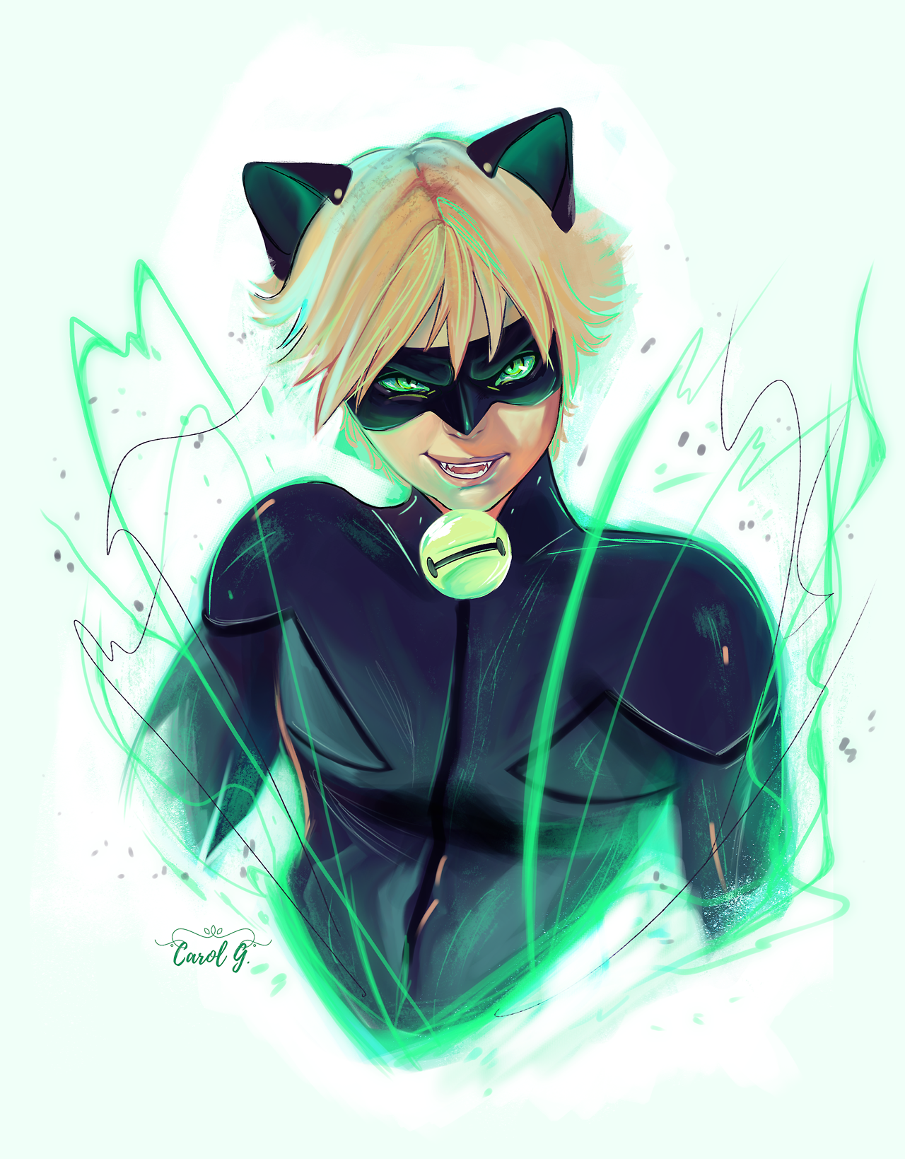 Carol G Chat Noir Wip I M Posting A Preview Of The