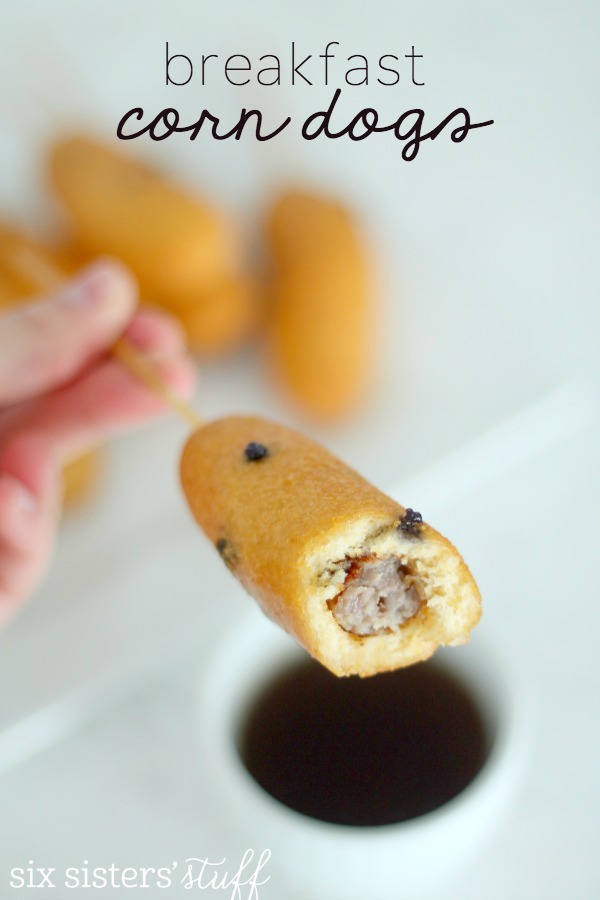 deliciousanddivine:  guardians-of-the-food:  Breakfast Corn Dogs  UNGH. YES.