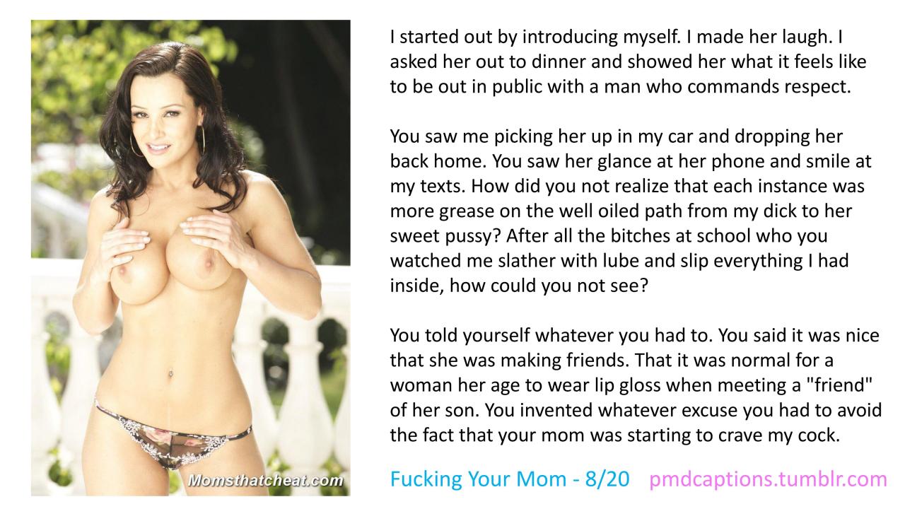 Fucking Your Mom: A Quick StoryÂ 