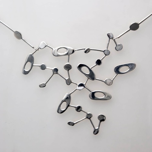 carolinasardijewelry:Constellation # 4 , Sterling Silver, 2012