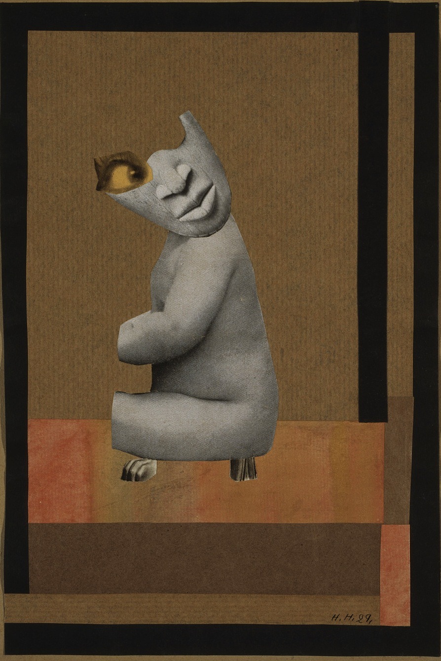 magictransistor:  Hannah Höch, Aus der Sammlung: Aus einem ethnographischen Museum