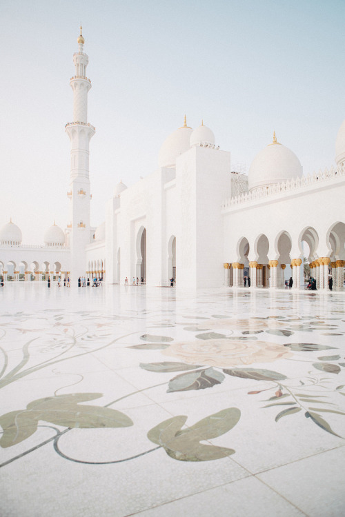 jacindaelena:Sheikh Zayed Grand Mosque by Nikola and Tamara