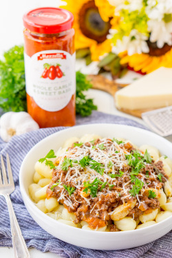 guardians-of-the-food:  Gnocchi Bolognese