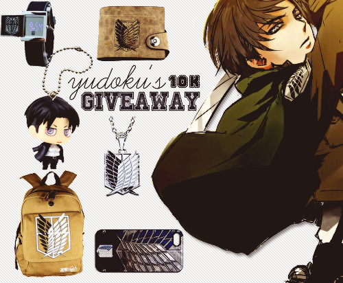 yudoku:  yudoku:  So, I reached 10k followers! (*＾ワ＾*) I want to thank you all for such a  wonderful experience this past year. Of course I wanted to thank you properly and so I though: “Why not a giveaway?” I’m gonna say this before I