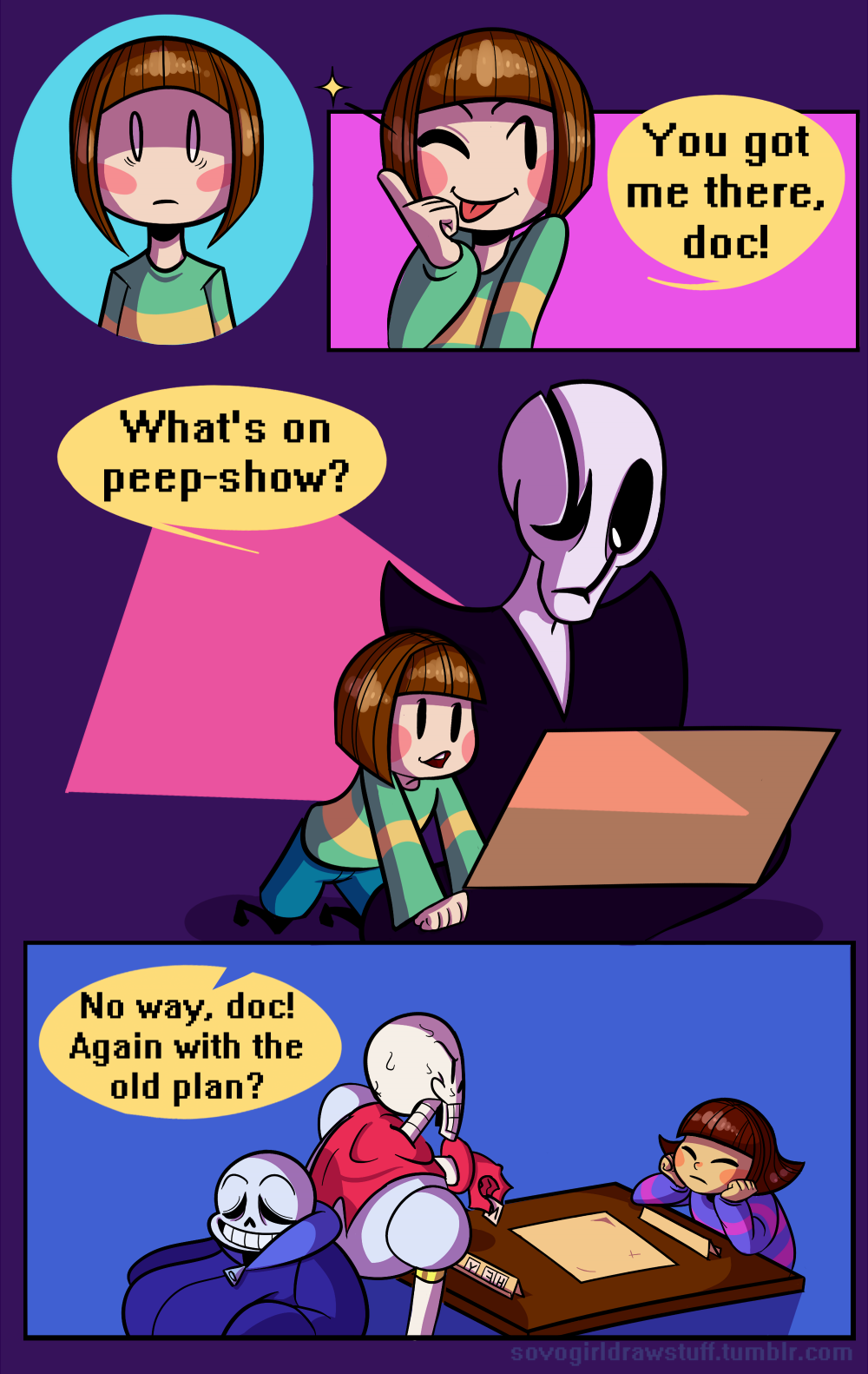 sovogirldrawstuff:  Not only Frisk can become possessed, right?  You don’t understand