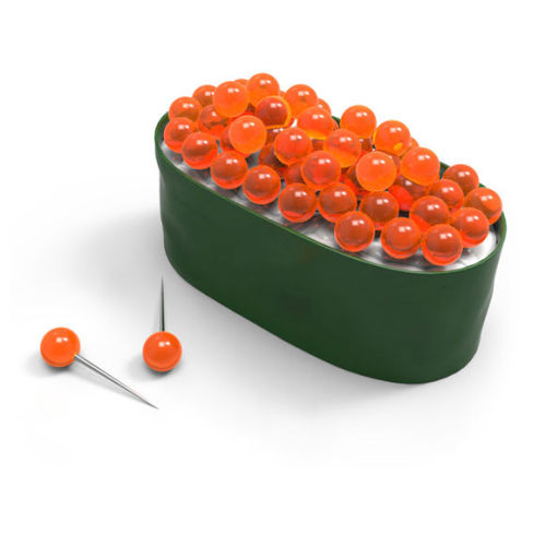 okaywowcool:sushi push pin holder | ű