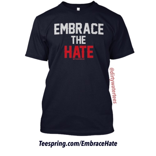 Embrace it! Teespring.com/EmbraceHate