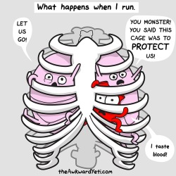 larstheyeti:  Technical diagram about exercise.Http://theawkwardyeti.com 