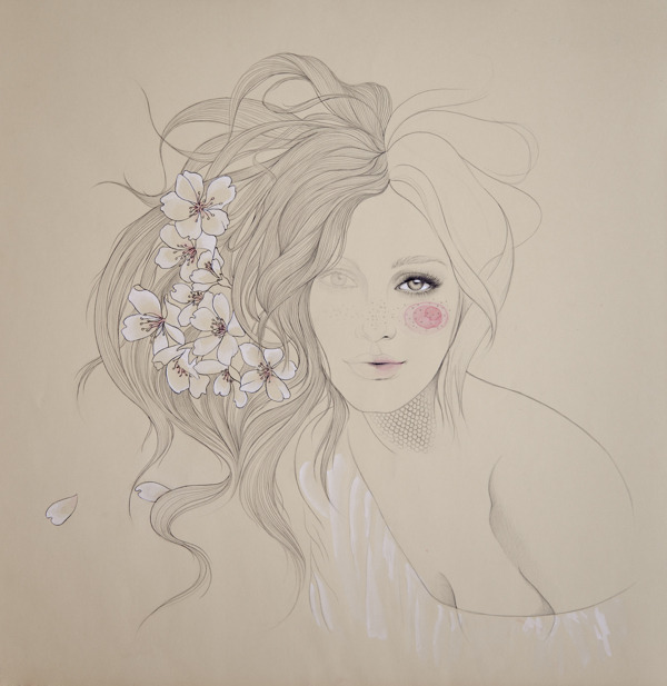 lohrien:  Illustrations by Mercedes deBellard