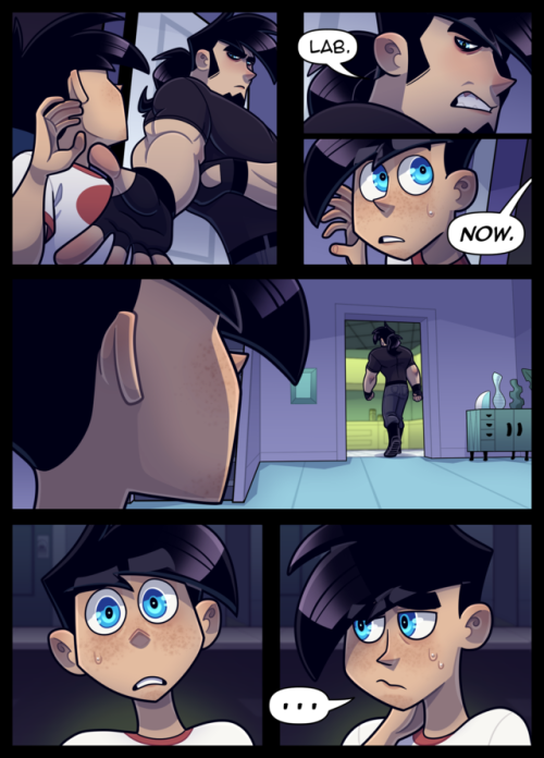 doppelgangercomic:ruh roh danny youre in trouble