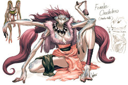 unicorntribal:  Oh neat, orochi concept art!