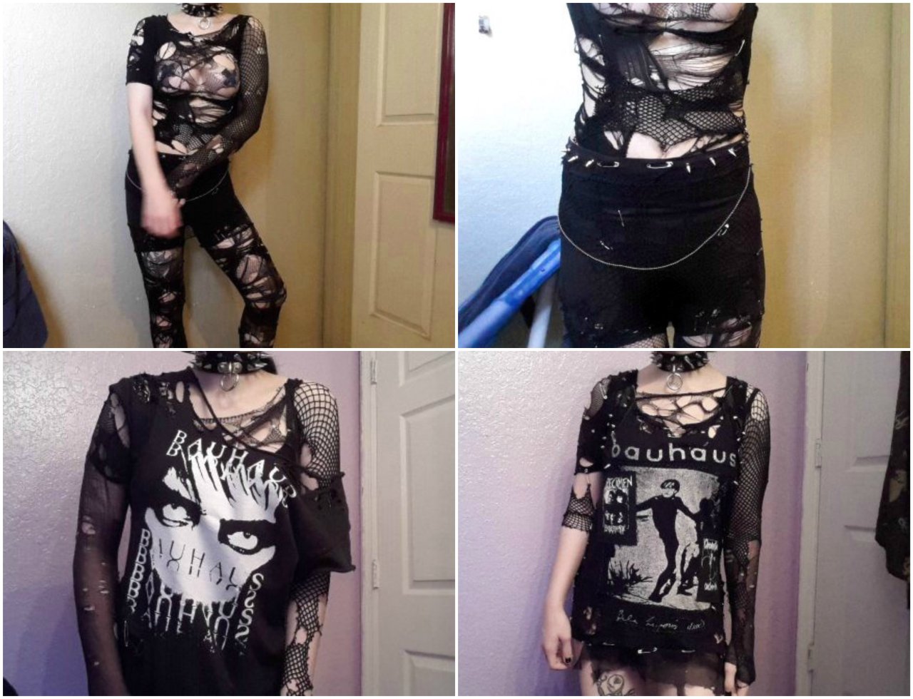 vie-und-morte:  vie-und-morte:  Clothes I make/DIY.  And more: cim 