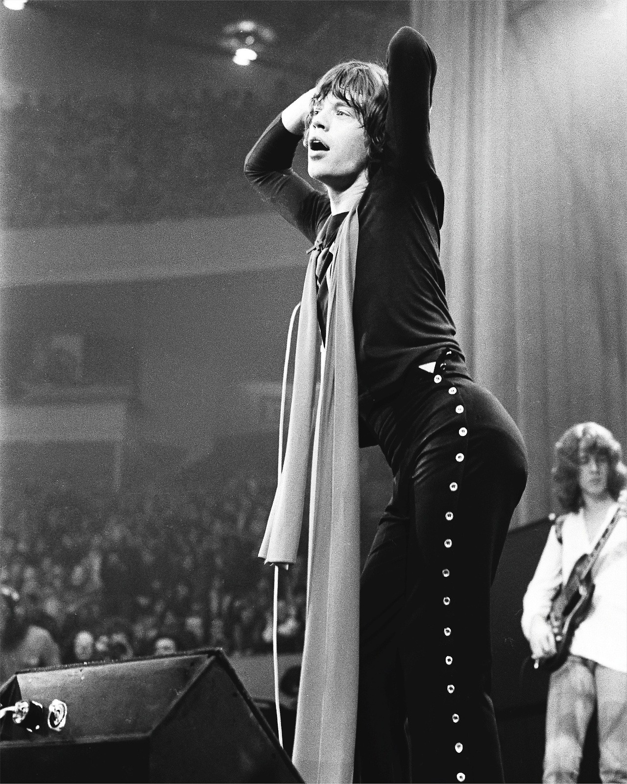 thefashioncomplex:  Mick Jagger, Olympia Stadium, Detroit, Charlie Auringer, 1969