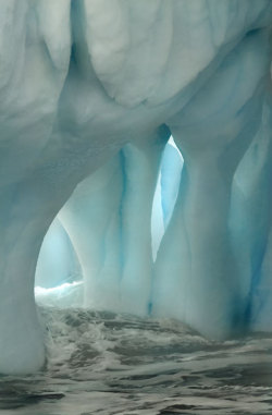 relaxedchills:  Joan Myers, Iceberg, Antarctica, 2001