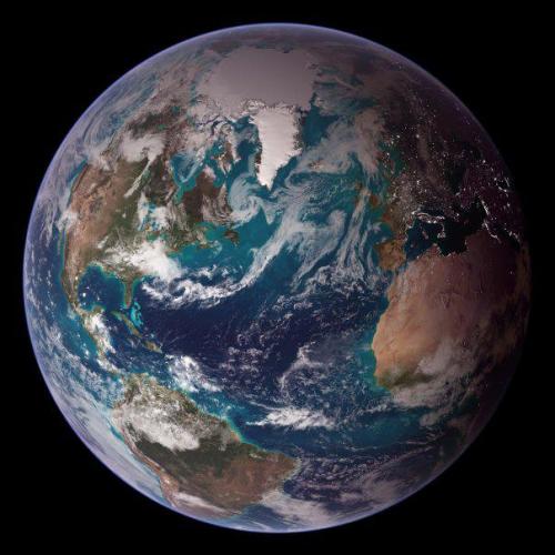 Earth - Credit: NASA/Goddard Space Flight Center/Reto Stöckli