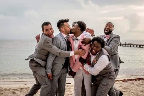 tikkunolamorgtfo:love-is-the-cure:Gay weddings from different cultures Adding pictures from a Jewish wedding because these guys are really cool!