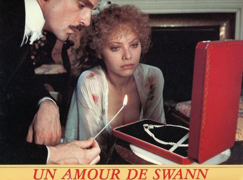 Swan in Love (Un amour de Swann), French lobby card. 1984