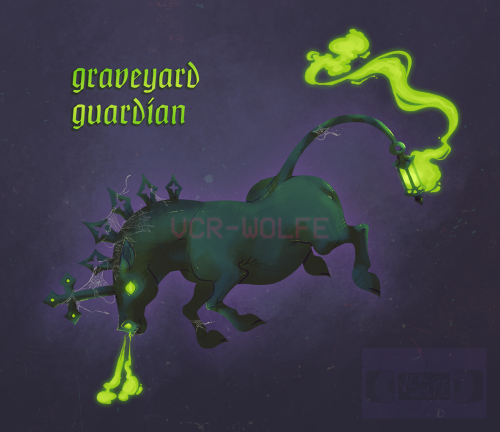 graveyard guardiananother design for spooky halloween fun :0 theyre going to be an adoptable but a f