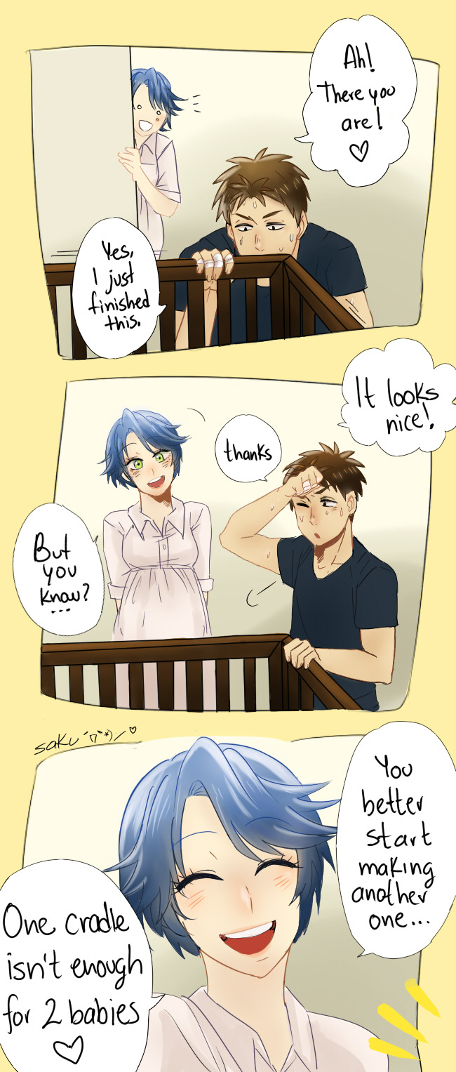 pervertedequality:  Hori didn’t know he was going to be daddy² sorry for my ugly