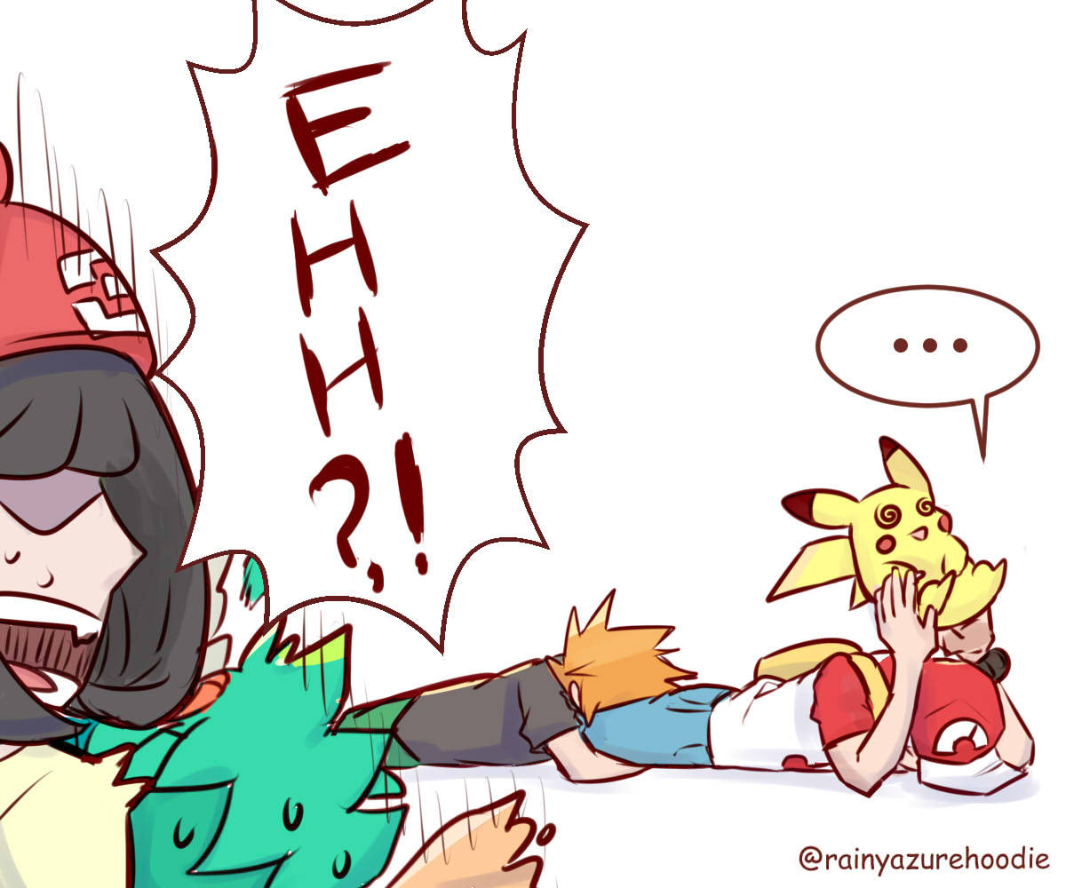 rainyazurehoodie: You know how you defeat Red and he disappears all of a sudden?