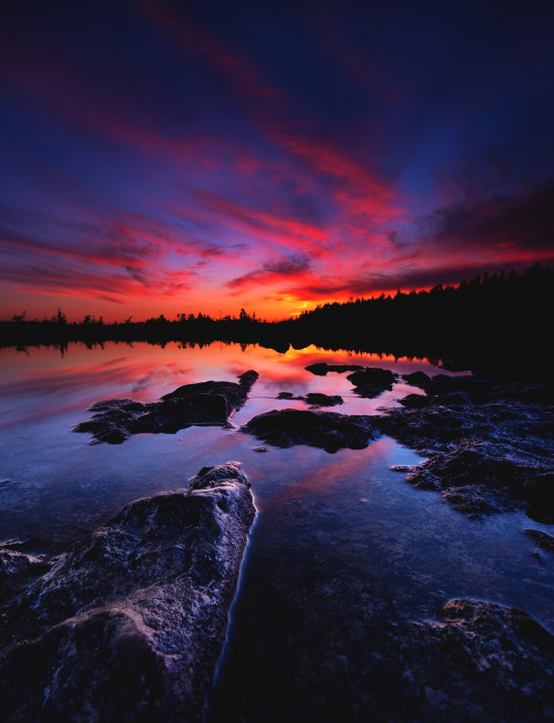 Lake Huron Sunset - Bruce Peninsula, Ontario, Canada