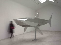 artchipel:  Xavier Veilhan - The Shark. Polished