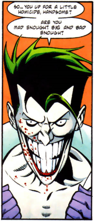 marvel-dc-art:  Joker: Last Laugh #6pencil by Rick Burchett / ink by Mark Lipka 