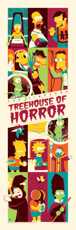 bizarrobrain: Treehouse of Horror by Dave Perillo