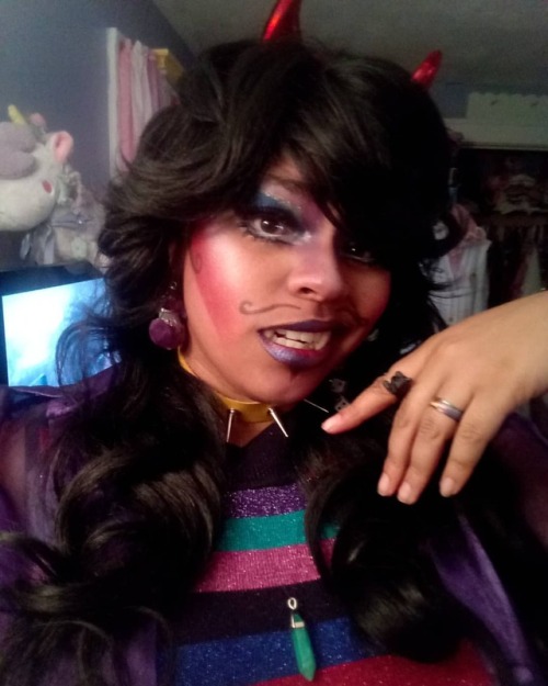 Mephistopheles for some~!!  Didn’t get a chance to get too dressed up for Halloween so have so